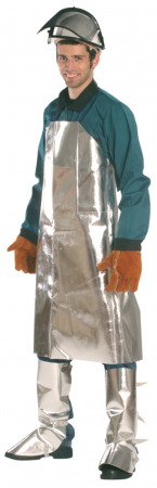 ALUMINIZED APRON, Șorț aluminizat pentru protecție termică și sudură, 70x100 cm [1]