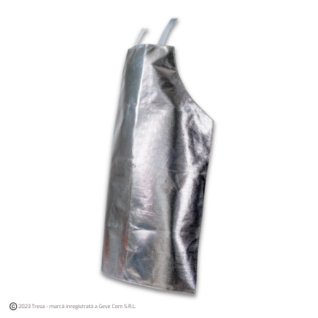 Îmbrăcăminte IGNIFUGĂ (ANTI-FLACĂRĂ) - ALUMINIZED APRON, Șorț aluminizat pentru protecție termică și sudură, 70x100 cm