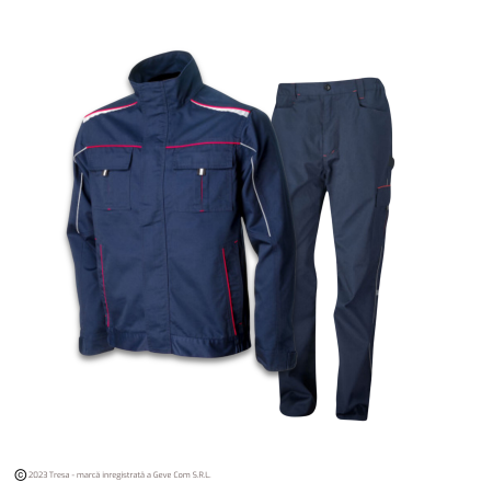 Imbracaminte sezonul cald - ANDURA PS, Costum cu jachetă + pantaloni standard din tercot, 235 g/mp