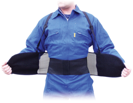 APE01, Centură lombară din neopren elastic, cu velcro întărit și curele elastice reglabile [1]