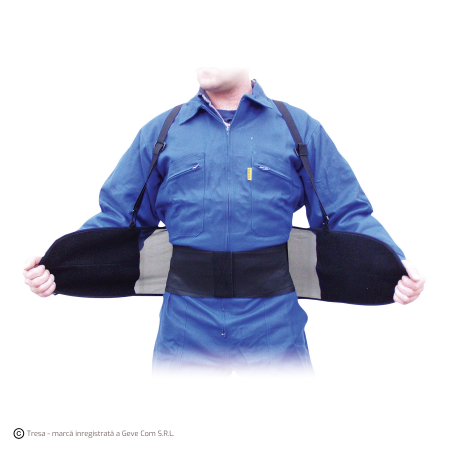 Accesorii Imbracaminte - APE01, Centură lombară din neopren elastic, cu velcro întărit și curele elastice reglabile