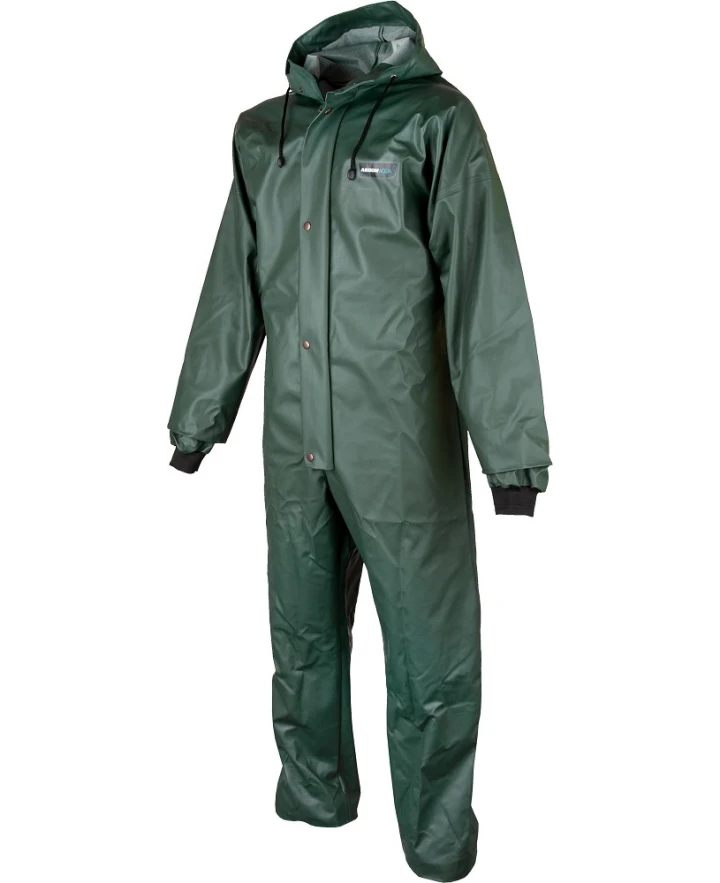 Costume | Combinezoane Impermeabile - AQUA 104, Combinezon impermeabil cu glugă din PVC și poliester (PLAVITEX), 350 g/mp