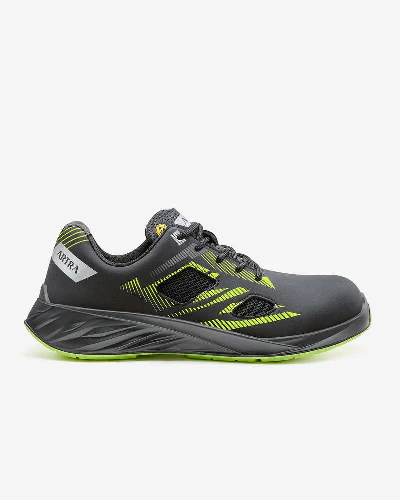 ARDARA 332 S1PL FO SR, Pantofi de protecție din microfibră cu bombeu compozit, lamelă antiperforație, talpă PU 2D, ESD [2]