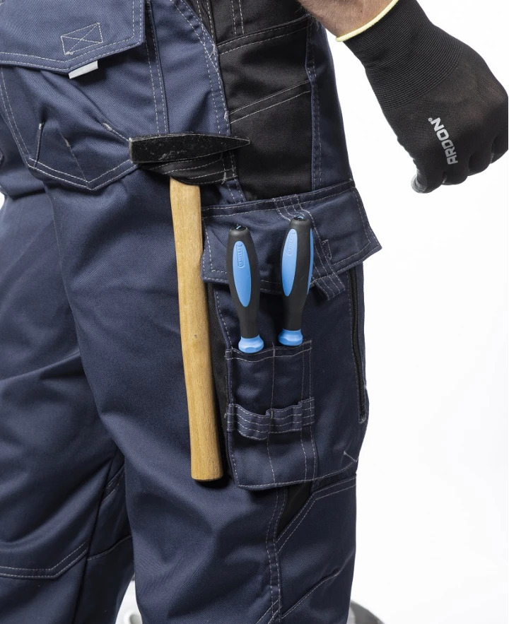 VISION 02, Pantaloni în talie din bumbac și poliester, 260 g/mp [1]