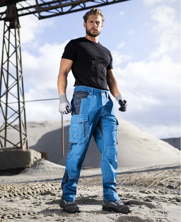 VISION 02, Pantaloni în talie din bumbac și poliester, 260 g/mp [10]