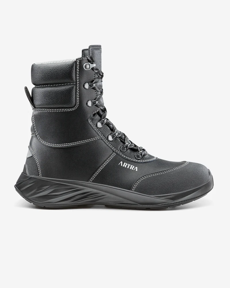 Cizme - ARKANSAS 8603 6260 S3L CI FO SR, Cizme de protecție din microfibră cu bombeu compozit, lamelă antiperforație, fețe hidrofobizate, căptușeală termoizolantă, talpă SR