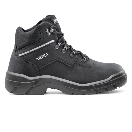 ÎNCĂLȚĂMINTE - ARLES 947 S3 FO SRC, Bocanci de protecție din microfibră cu bombeu otel, lamelă antiperforație, fețe hidrofobizate, talp