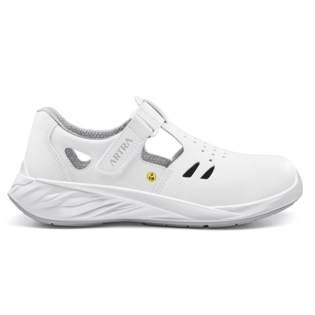 ÎNCĂLȚĂMINTE - ARMEN 9003 S1PL FO SR, Sandale de protecție din microfibră cu bombeu compozit, lamelă antiperforație, talpă PU 2D, ESD