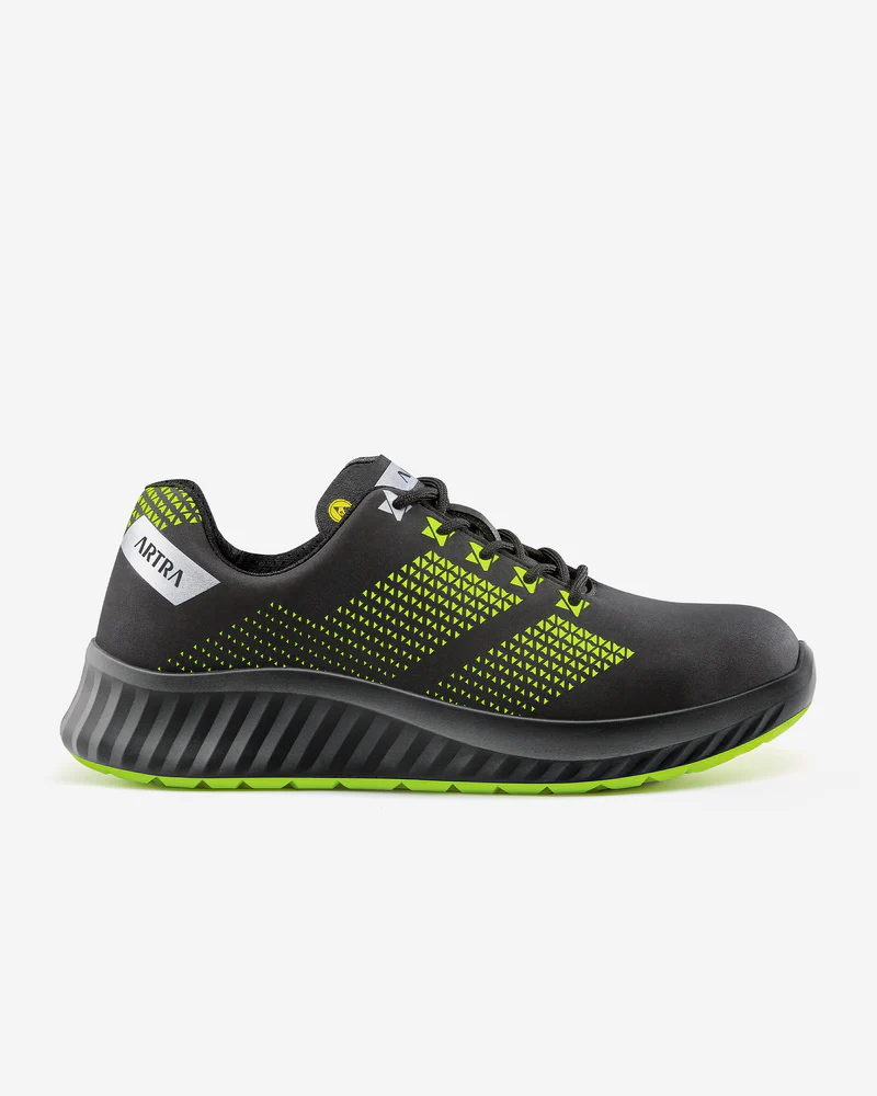 Pantofi de protecție S3 - AROSIO 730 S3 FO SRC, Pantofi de protecție din microfibră cu bombeu otel, lamelă antiperforație, fețe hidrofobizate, tal