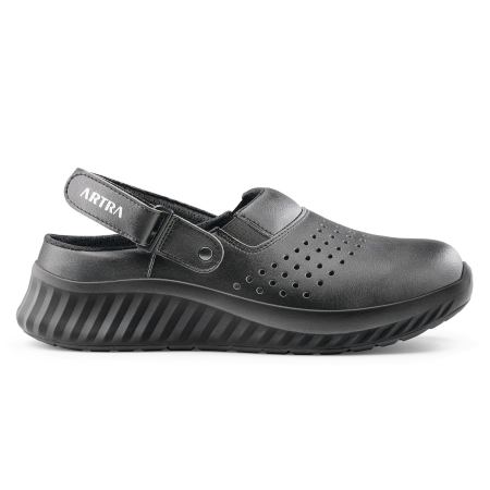 Sandale de protecție SB - ART 702 Air SB SRC FO, Saboți de protecție din microfibră vegană, bombeu metalic