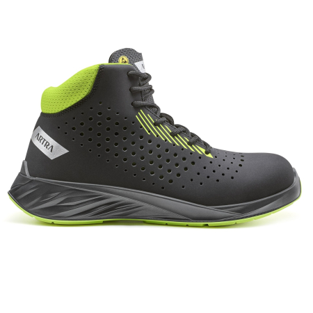 ÎNCĂLȚĂMINTE - ARYON 340 Air S1PL FO SR, Bocanci de protecție din microfibră cu bombeu compozit, lamelă antiperforație, talpă PU 2D, ESD