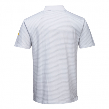PORTWEST AS21, Tricou polo antistatic (ESD) din bumbac și fibră de carbon, 150 g/mp [6]