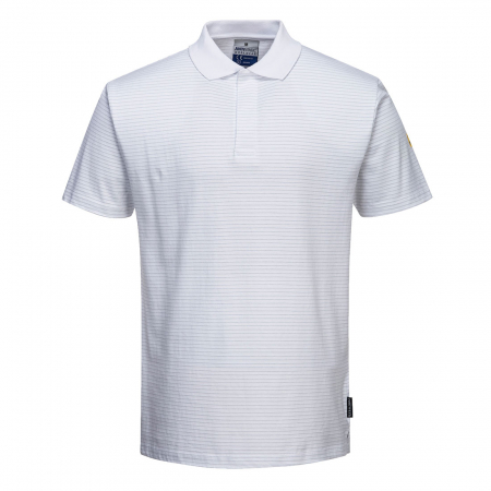 PORTWEST AS21, Tricou polo antistatic (ESD) din bumbac și fibră de carbon, 150 g/mp [5]