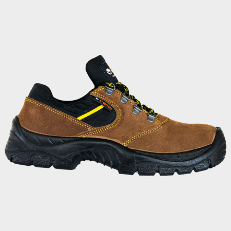 ÎNCĂLȚĂMINTE - ATLETIC LOW S1 SRC, pantof de protecție din piele întoarsă și material textil cu bombeu metalic