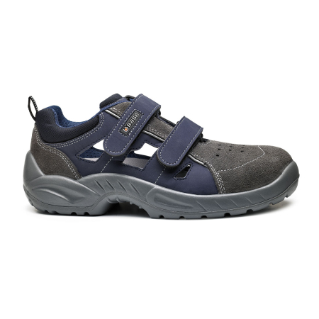 Pantofi de protecție S1P - CENTRAL S1P SRC, Pantofi de protecție din piele întoarsă, bombeu metalic, lamelă antiperforație