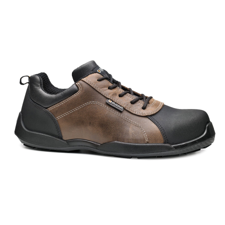 Pantofi de protecție S3 - B0609, Pantofi de protecție S3L FO SR din piele hidrofobizată, bombeu subțire, lamelă antiperforație metalică