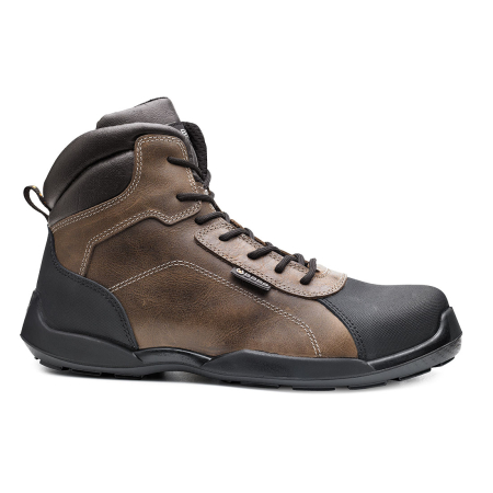 Bocanci de protecție S3 - B0610, Bocanci de protecție S3L FO SR din piele hidrofobizată, bombeu subțire, lamelă antiperforație metalică