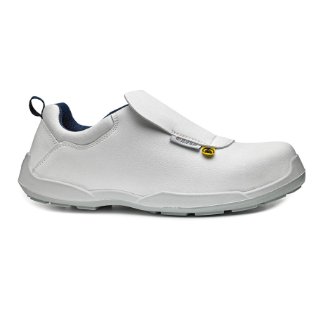Pantofi de protecție S3 - B0636, Pantofi de protecție S3S FO SR ESD din microfibră hidrofobizată, bombeu subțire, lamelă antiperforație nemetalică