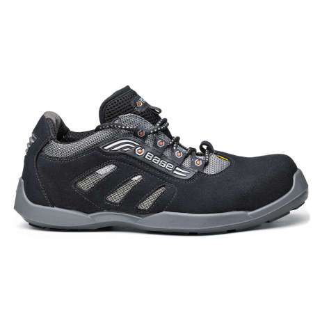 Pantofi - B0643, Pantofi de protecție S1P FO SR ESD din microfibră, bombeu subțire, lamelă antiperforație nemetalică