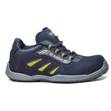 Pantofi de protecție S1P - B0647, Pantofi de protecție S1P FO SR ESD din microfibră, bombeu subțire, lamelă antiperforație nemetalică