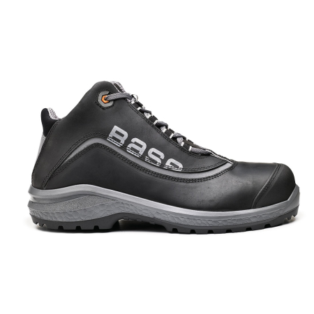 Bocanci de protecție S3 - BE-FREE TOP S3L LG FO SR, Bocanci de protecție din piele cerată, lamelă antiperforație, talpă cu aderență pe scară