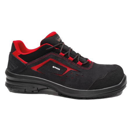 Pantofi - ERIS S1PL FO SR, Pantofi de protecție din material textil și piele velur, bombeu compozit, lamelă antiperforație