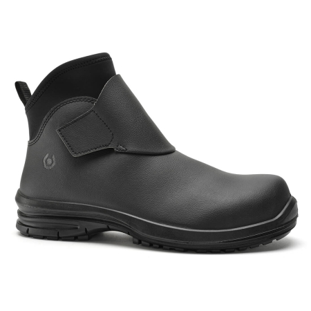 Bocanci - NAUTILUS BLACK S7S CI FO SR, Pantofi de protecție impermeabili din microfibră hidrofobizată, bombeu compozit, lamelă antiperforație