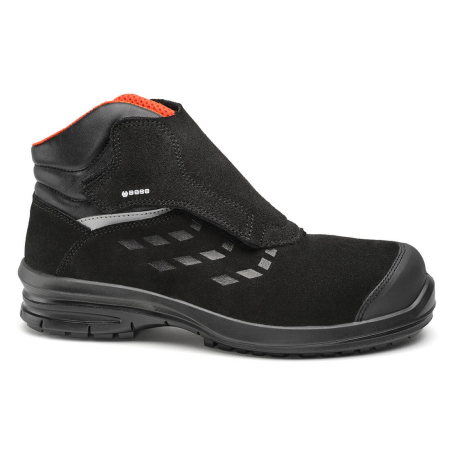 Bocanci - PERSEUS S3L SC FO SR, Bocanci de protecție din piele șpalt, bombeu compozit, lamelă antiperforație