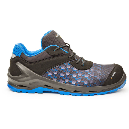 Pantofi de protecție S3 - B1208, Pantofi de protecție S3 ESD SRC, bombeu compozit rezistent la 200 J, lamelă antiperforație, talpă PU/TPU