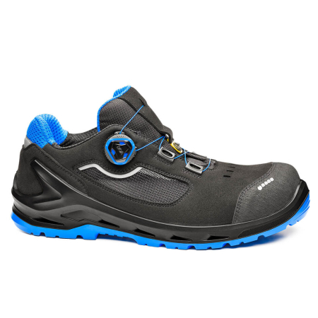 Pantofi de protecție S1P - I-CODE S1P ESD, Pantofi de protecție din microfibră, bombeu nemetalic, lamelă antiperforație, talpă SRC
