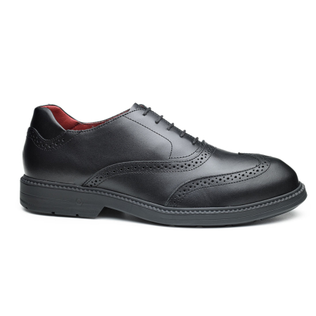 Pantofi de protecție S3 - B1502, Pantofi de protecție S3 ESD SRC din piele bovină hidrofobizată, bombeu compozit, lamelă antiperforație