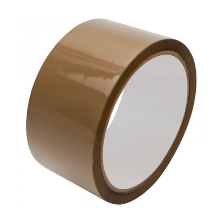 Benzi adezive - Banda adezivă de ambalare maro – 48 mm x 66 Y (≈ 60 m)