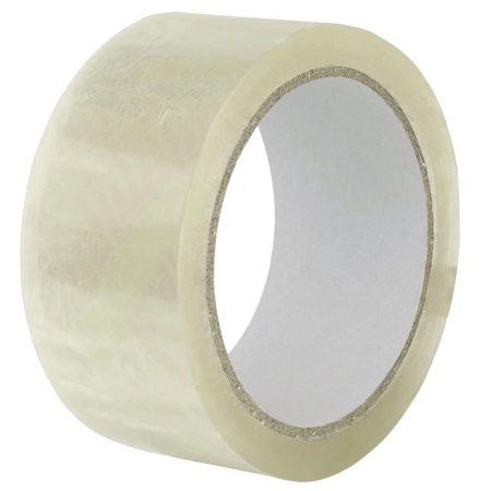 Benzi adezive - Banda adezivă de ambalare transparentă – 48 mm x 66 Y (≈ 60 m)