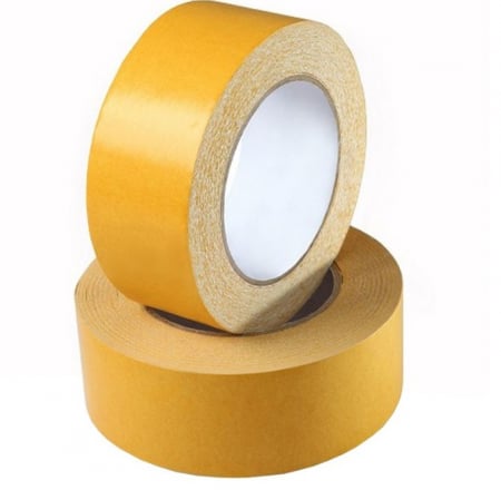 SCULE & MATERIALE - Banda dublu adeziva, folie - 50 mm x 10 m [I-S]