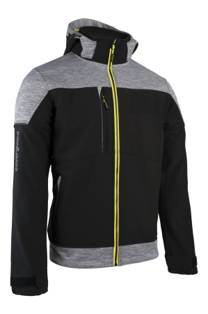 BANJO, Jachetă tip Softshell reciclată GRS în 3 straturi cu membrană PU, 320 g/mp [0]