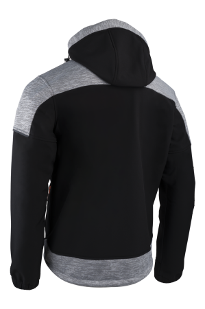 BANJO, Jachetă tip Softshell reciclată GRS în 3 straturi cu membrană PU, 320 g/mp [2]
