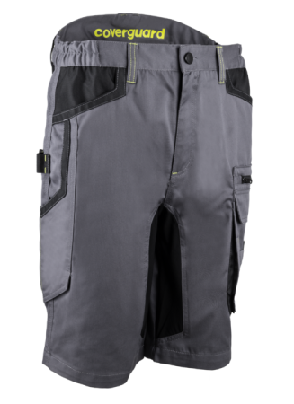 BARU, Bermude din twill bumbac-poliester, cu întărituri Oxford și zone elastice, 270 g/mp [1]