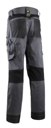 BARU, Pantaloni în talie din twill bumbac-poliester, cu întărituri Oxford și zone elastice, protecție genunchi Type 2, 270 g/mp [3]