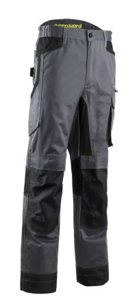 BARU, Pantaloni în talie din twill bumbac-poliester, cu întărituri Oxford și zone elastice, protecție genunchi Type 2, 270 g/mp [0]
