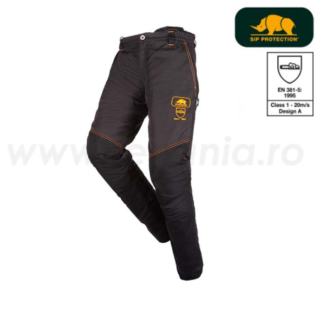 BASEPRO Pantaloni de protecție forestieră din poliester și bumbac [2]