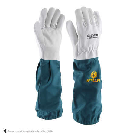 PROTECȚIA MÂINILOR - BEESAFE, Mănuși pentru apicultură din piele de bovină