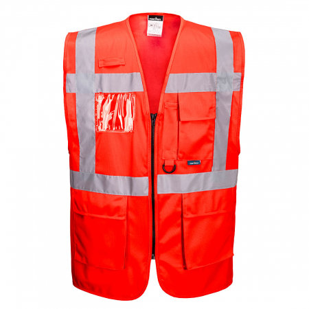 Veste reflectorizante (HI-VIS) - BERLIN EXECUTIVE, Vesta din poliester
