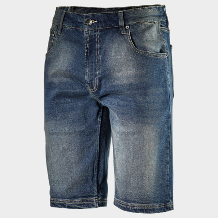 Pantaloni scurti - BERMUDA STONE, Pantaloni scurți de lucru din denim, 98% bumbac și elastan