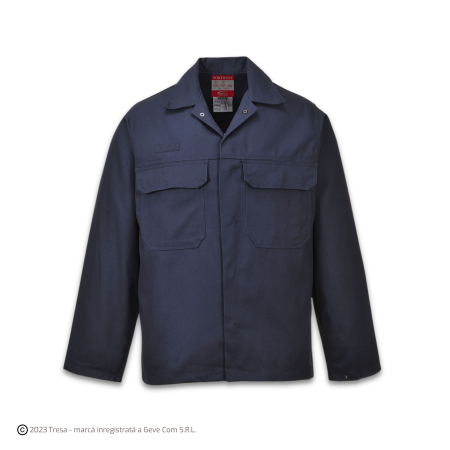 Jachete| Bluze Ignifuge - BIZWELD BIZ2, Jachetă ignifugă pentru sudură din bumbac, 330 g/mp