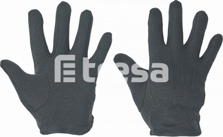 BLACK BIRD, Manusi de protectie din bumbac, imersate in PVC [1]