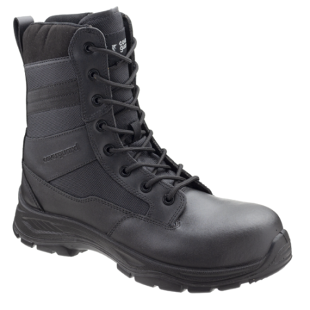 BLACK STAR S3S, Bocanci de protectie din piele si Oxford, bombeu compozit, fermoar lateral [6]