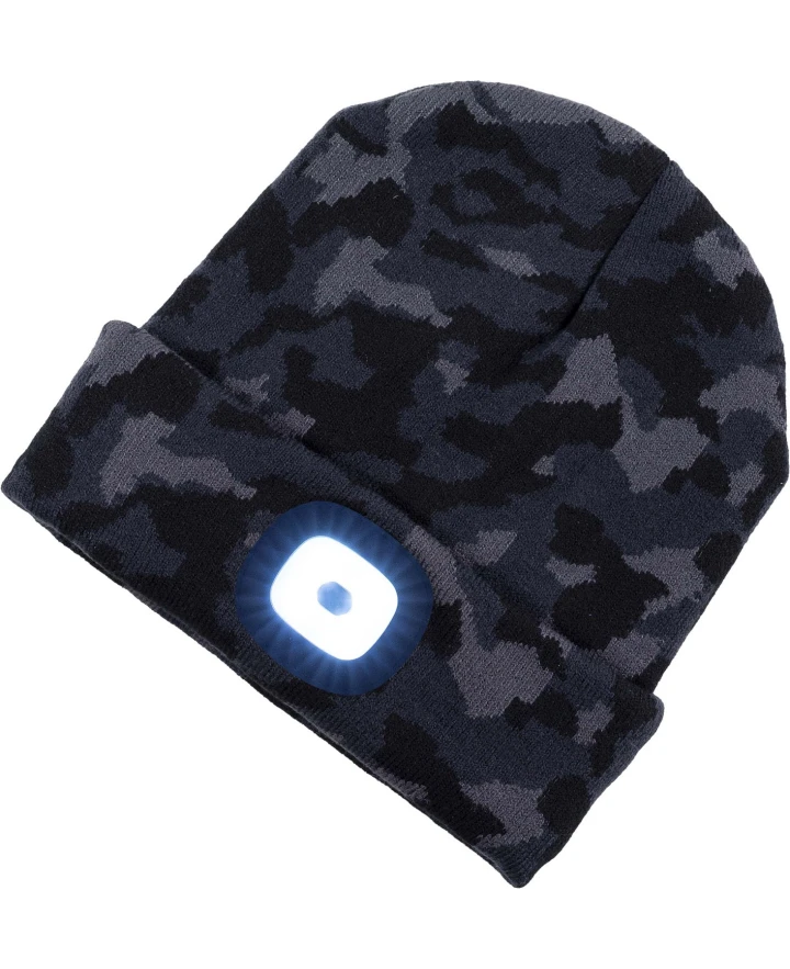 BOAST, Fes de iarnă din acril cu imprimeu camuflaj [6]