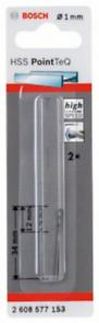 BOSCH, Burghiu elicoidal HSS PointTeQ cu tijă cilindrică, pentru metal, Ø 1-4 mm [cutie 2 bucăți] [3]