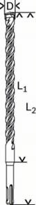 BOSCH, Burghiu SDS plus-5, pentru zidărie și beton, Ø 4-24 mm [3]