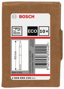 BOSCH, Daltă ascuțită cu tijă SDS max, pentru beton și cărămidă, lungime totală 400-600 mm [cutie 10 bucăți] [2]